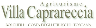 Agriturismo Villa Caprareccia Bolgheri Costa degli Etruschi Toscana